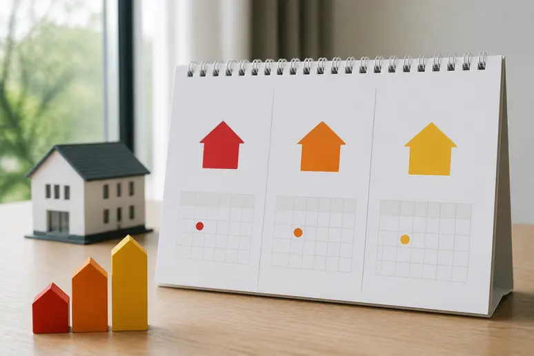 Calendrier interdictions de location selon la lettre DPE, de 2025 à 2034.